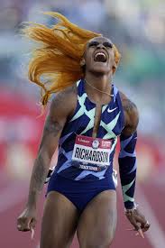 She holds personal records of 10.72 seconds and 22.00 seconds for the events. Xzrqkrs1rx9qlm