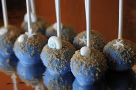 beach themed cake pops cake and cookies by hcp easy roller beach cake pops beach themed cakes beach cakes