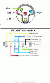 Taped back brown and black wire may be used for an accessory. Car Ignition Switch Wiring Diagram With Accessory Attack Transf All Wiring Diagram Attack Transf Apafss Eu