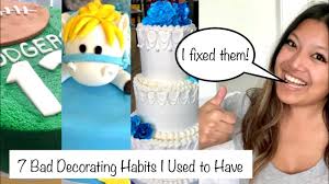 First thing's first, since making and decorating a cake can be quite a bit of work, it's not a bad idea to split the job into stages. 7 Bad Cake And Cookie Decorating Habits I Used To Have And How I Fixed Them Fail Friday Episode 28 Youtube