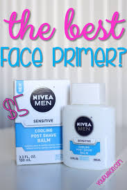 Nivea After Shave Balm As Face Primer Post Shave Balm After Shave Balm Makeup Primer