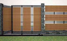 Pagar kayu minimalis 2019, pagar kayu teras rumah minimalis, pagar kayu minimalis contoh desain pagar kayu rumah minimalis sumber rumahsederhanakuu.blogspot.com. 70 Desain Pagar Rumah Minimalis Kayu Dan Besi Fence Design House Fence Design House Gate Design