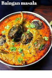 Baingan Masala Recipe Brinjal Masala Yummy Indian Kitchen Recipe Masala Recipe Indian Food Recipes Vegetarian Indian Food Recipes