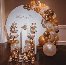 Clear Acrylic Flexiglass Pedestal Stand Birthday Decorations Balloons Wedding Wholesale