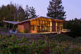 At the lower edge of the site. Butterfly Roof Houzz