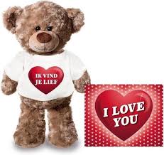 Knuffelbeer Ik Vind Je Lief Met Rood Hartje 24 Cm Aurora knuffel yoohoo met dit leuke beertje wordt knuffelen een stuk leuker! vind je lief met rood hartje 24 cm