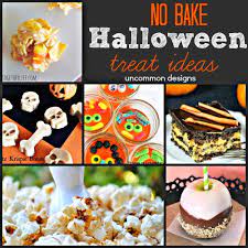 No Bake Halloween Treat Ideas Halloween Food For Party Halloween Treats Halloween Baking
