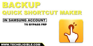 Select an activity, edit it, and tap create. Backup Quick Shortcut Maker With Samsung Account To Bypass Frp