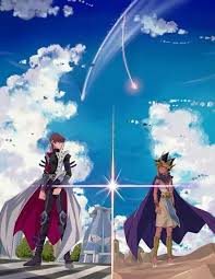 Seto Kaiba And Pharaoh Atem Yami In The Living World And Afterlife Respectively Yu Gi Oh Dark Side Of Dimensions And Yugioh Anime Character Drawing Anime