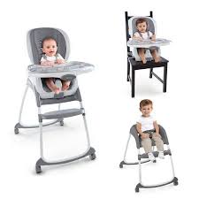 Ingenuity Trio Elite Smartclean 3 In 1 High Chair Slate Walmart Com High Chair Chair Baby High Chair