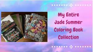 Christmas coloring book by jade summer. My Entire Jade Summer Coloring Book Collection Youtube