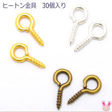 楽天市場】[OA42] ストラップ資材 ヒートン金具 30個入り [OEM 146972] : まんま母さんのりぼん