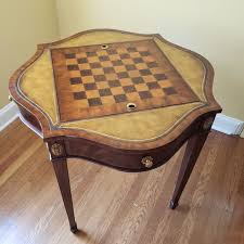 We Have An Amazing Maitland Smith Game Table Checkers Chess And Backgammon At Our Wynnewood Estate Sale This Sunday Maitland Smith Smith Game Table Games
