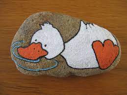Kindersteentjes Rock Crafts Rock Painting Patterns Painted Rocks