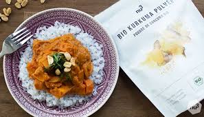 Mafe Vegetarien Avec Du Riz De Konjac Sauce Cacahuete Nu3 Kitchen Recette Plats Sains Recette Plat Vegetarien Plat Vegetarien
