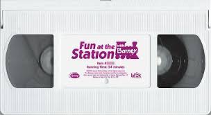 I am uploading this here is a custom lyrick studios barney safety 2000 vhs. Custom Fun At The Station With Barney Vhs Tape By C E Studio On Deviantart