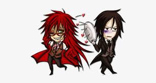 Especially without his fake eyelashes. Download Kuroshitsuji Black Butler And Sebastian Michaelis Sebastian Michaelis I Grell Png Image With No Background Pngkey Com