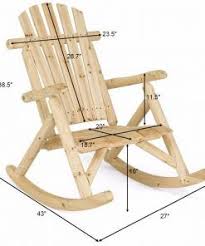 Log Rocking Chair Wood Single Porch Rocker Lounge Patio Deck Furniture Natural Garden Chair Op3544 My Hom Katlanir Sandalye Palet Tahtasi Tahta Palet Mobilya