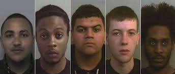 Five jailed for violent attack