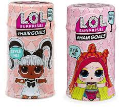 Amazon.com: L.O.L. Surprise!! #Hairgoals Makeover Series 1 and Series 2  with 15 Surprises- 2 Pack : Toys & Games