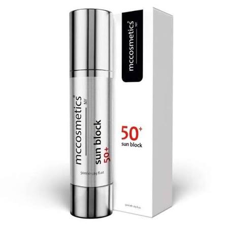 MCCOSMETICS SUN BLOCK SPF 50+ 50ML