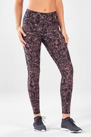 High Waisted Printed Powerhold Legging