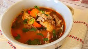 1 pastarnac si o bucatica de telina; Ciorba De Curcan Evelina S Food