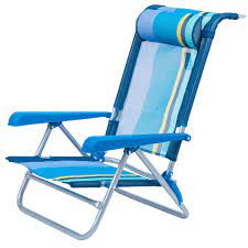 7 Level Reclining Beach Chair Outdoor Warehouse Beach Chairs Outdoor Chairs Picnic Chairs