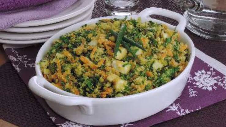Collard Greens Farofa
