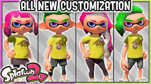 I would love to see them on my inkling. All New Hairstyles Legwear Options Inkling Boy Inkling Girl Splatoon 2 Nintendo Darklightbros Youtube