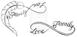 Considering To Get This Tattoo Infinity Family Love On My Wrist Or Inbetween My Shoulderblades Infinity Symbol Tattoo Symbolic Tattoos Feather Tattoos