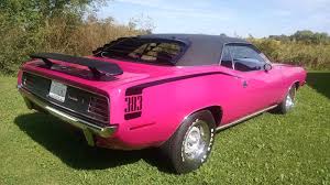 Fm3 Moulin Rouge 1970 Plymouth Cuda 383 Mopar Plymouth Cuda Pony Car