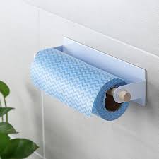 This versatile dispenser can be mounted to the wall or under cabinets, and it can be used in the kitchen, bathroom, laundry room, or any room around the home where you need to keep paper towels within reach. Iron Kitchen Roll Holder Mounted Under Shelf Cabinet Paper Towel Dispenser 1 Pcs Paper Towel Holders Kitchen Storage Organization