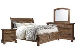 Our discount queen bedroom sets come in a variety of finish options. Flynnter Queen Storage Bedroom Set Ivan Smith
