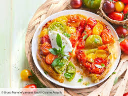 Tatin Tomates Et Basilic Caramel Balsamique Recettes Recette En 2020 Tomate Basilic Tarte Tatin Tomate Recette
