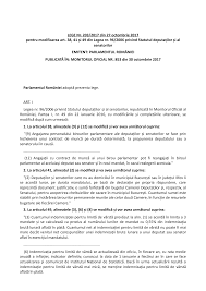 Psd a depus la parlament un proiect de lege pentru taierea pensiilor speciale ale parlamentarilor. Https Static Anaf Ro Static 10 Anaf Legislatie L 203 2017 Pdf
