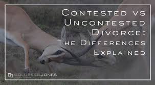 An uncontested divorce occurs when the couple agrees on all issues. Contested Vs Uncontested Divorce Goldberg Jones