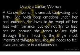 In this video, i explain how the cancer woman is in a relationship, turn ons, and turn offs based on her sun sign. Dating A Cancer Woman A Cancer Woman Is Sensual Captivating And Flirty She Holds Deep Emotions Under Her Cool Exterior She Loves To Be Swept Off Her Feet With Romance But Do