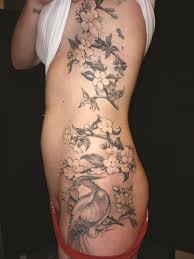 Floral Side Piece Tattoo By Micah Cichowicz Pioneer Tattoo In Kent Wa Side Piece Tattoos Nature Tattoos Tattoos