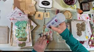 Craft With Me Odd Bits Calamity Gayle Strikes Again Crafts Fabric Journals Junk Journal