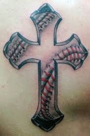 A tiny small ans simple cross tattoo design on middle finger. 20 Baseball Cross Tattoo Designs For Men Religious Ink Ideas