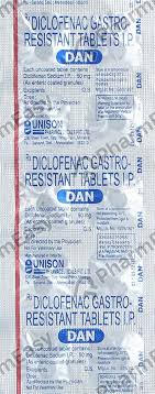 Dan 50 MG Tablet (10): Uses, Side Effects, Price & Dosage