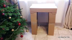 Facile à faire une fausse cheminée : Un Blog De Fille Diy Fausse Cheminee En Carton Video Chaussettes De Noel
