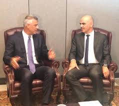 Dies ist die offizielle seite. President Thaci Met With The President Of Switzerland Alain Berset News Events Acting President Of The Republic Of Kosovo Dr Vjosa Osmani