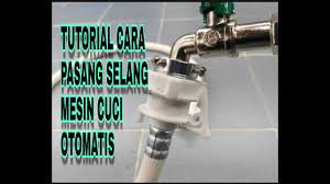 Berdasarkan contoh pada poin keempat, dengan 36 pakaian kotor maka anda cukup menggunakan mesin cuci ukuran 8 kg setiap 3 hari sekali untuk sejumlah 2 orang anggota keluarga. Tutorial Cara Pasang Selang Mesin Cuci Otomatis Ke Keran Air Yang Benar Youtube