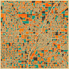 Cependant, leur immensité et leur nombre d'habitants, en plus de leurs excellentes infrastructures touristiques, en font. Un Artiste Revisite La Cartographie Des Plus Grandes Villes Du Monde Pour En Faire Des Oeuvres D Art City Maps Abstract City Las Vegas Map