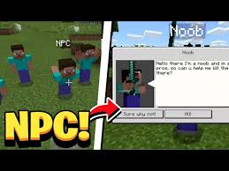 Browse and download minecraft npc mods by the planet minecraft community. Custom Npc Addon For Mcpe Be 1 16 Youtube