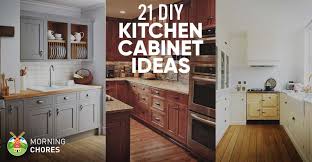 For this diy project, an old cabinet door is transformed into the chalkboard you are seeing. 21 Diy Kitchen Cabinets Ideas Plans That Are Easy Cheap To Build