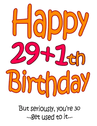 A smile for their big day | funny happy birthday images. Happy 29 1th Birthday Say Happy 30th Birthday In A Funny Way Birthday Book To Use As A Journal Or Notebook Way Better Than A Birthday Card Douglas Karlon Designs Level Up Douglas