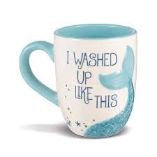 Grasslands Road I Washed Up Like This Mermaid Coffee Mug Walmart Com Mermaid Mugs Mugs Tea Mugs